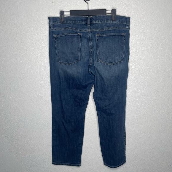 Banana Republic Womens Jeans Size 32 Denim Blue Skinny Fit Mid Rise Medium Wash - Picture 2 of 12